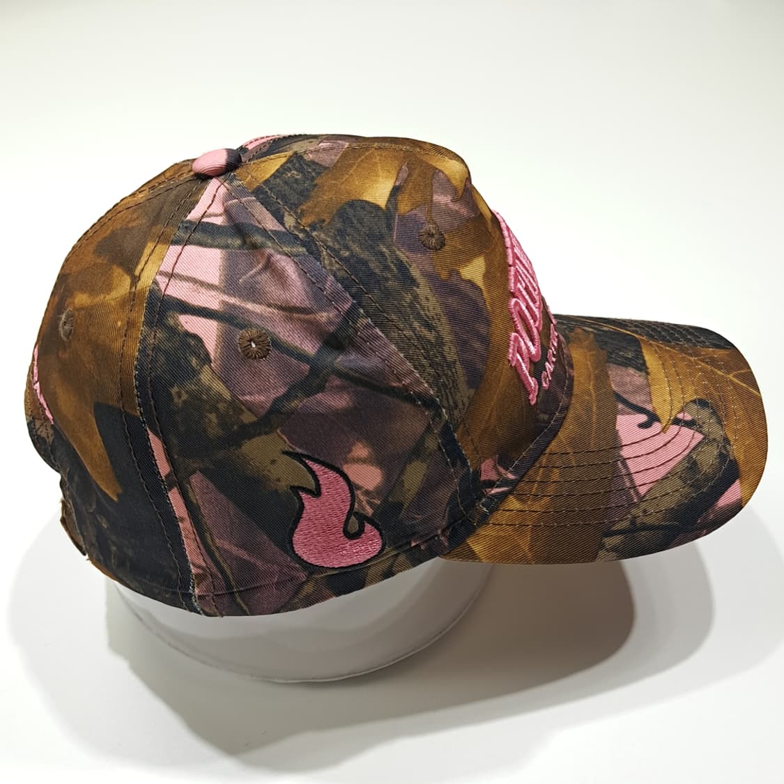 포타와토미 카터 카지노 호텔 핑크 카모 자수 볼캡 P2031 상품이미지4