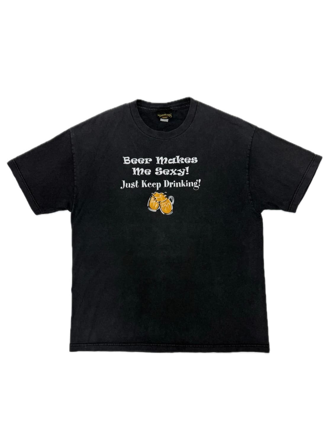 빈티지 슬로건 프린팅 반팔 티셔츠 상품이미지1