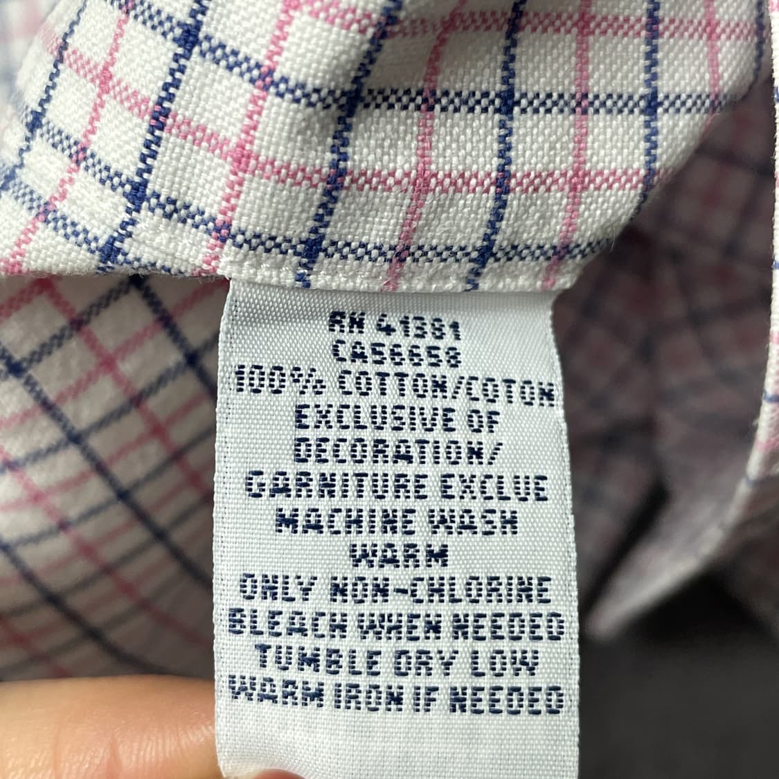 RALPH LAUREN 랄프로렌 빈티지 체크 코튼셔츠 상품이미지9