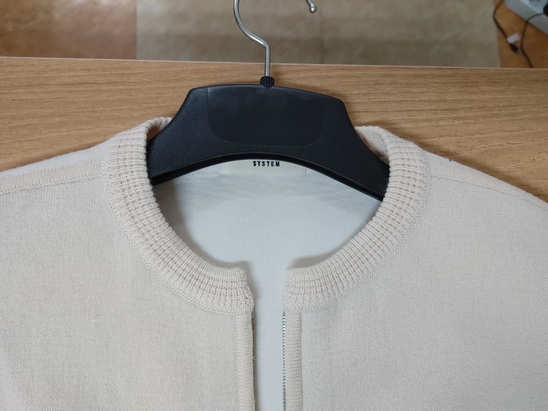 SYSTEM 시스템 여성 라운드카라 모직자켓 상품이미지3