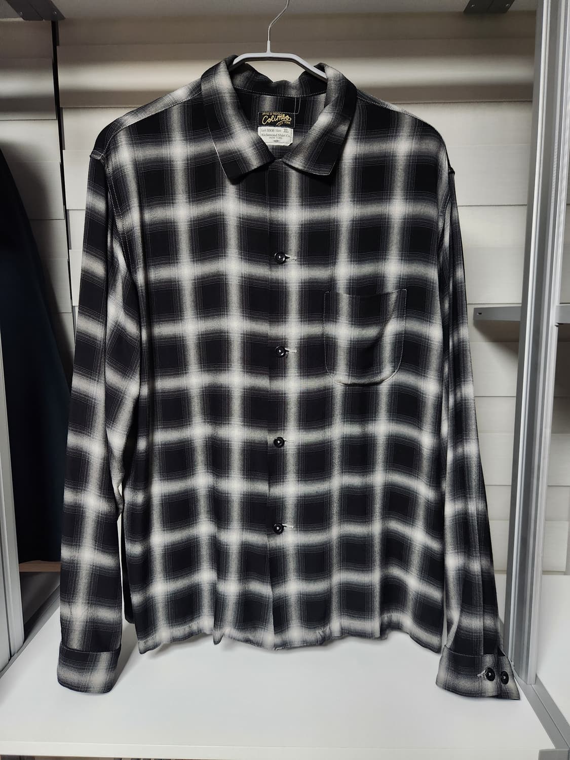 콜림보(Colimbo) 오픈 칼라 셔츠 XL사이즈 상품이미지2