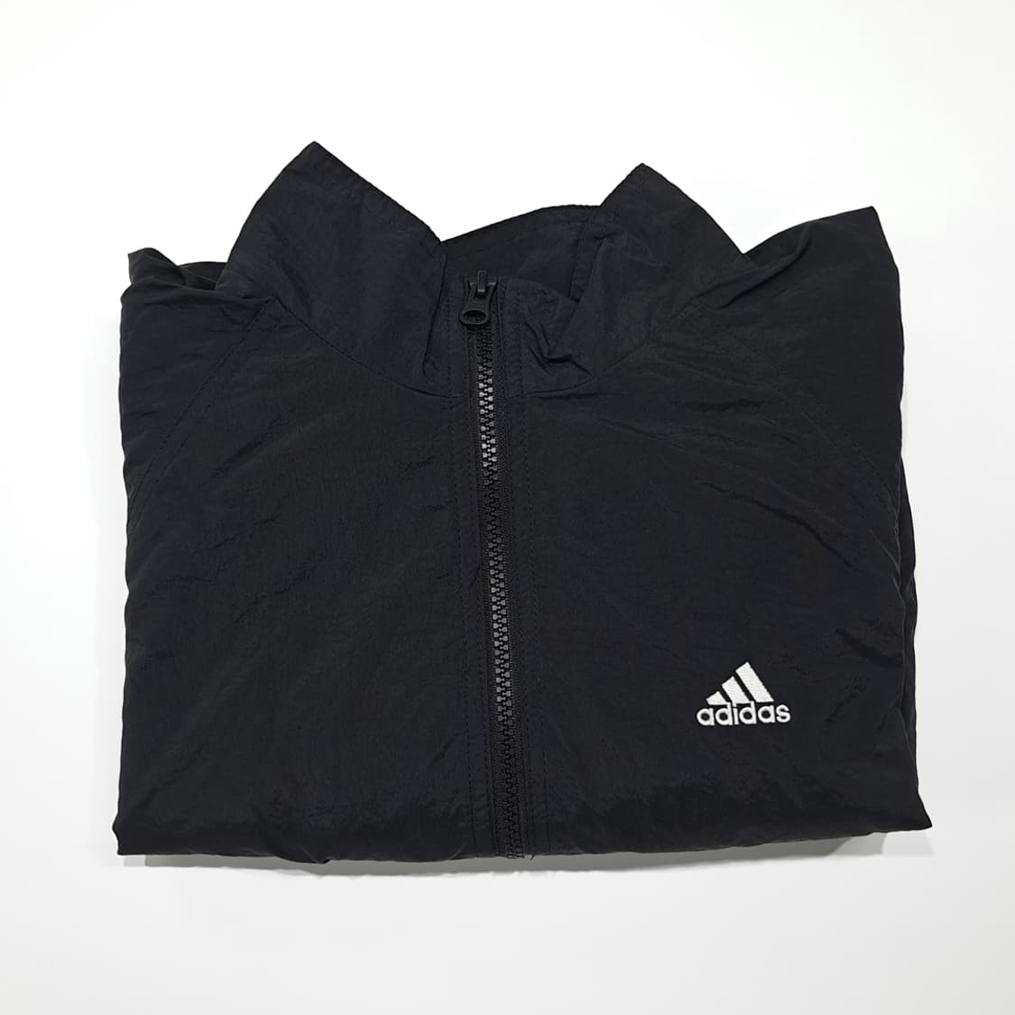 CK063 FREE 아디다스 90s 말레이시아판 블랙 바람막이 크롭 자 상품이미지6
