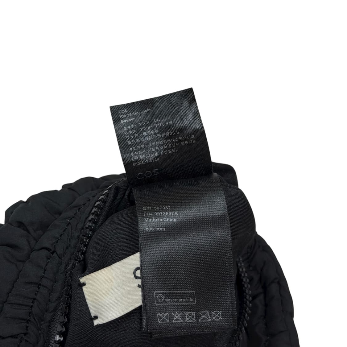 COS 코스 퀄티드 미니백 가방 블랙 상품이미지5