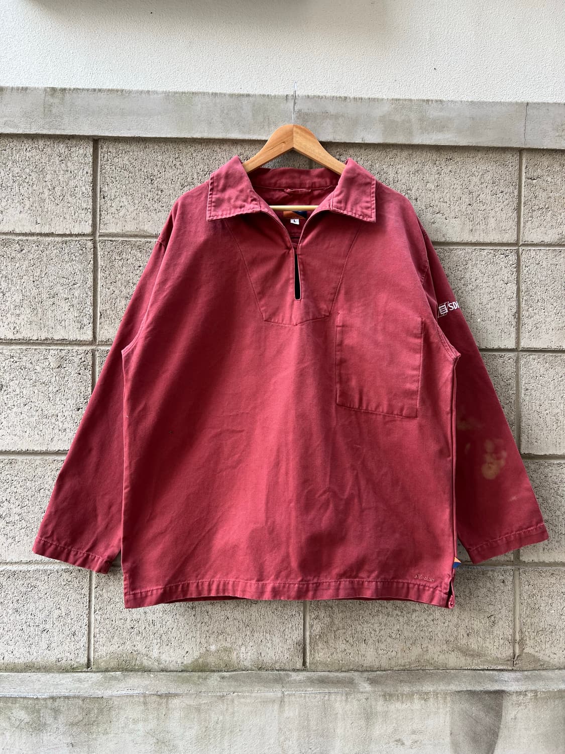 OLD VINTAGE ALL OCEAN FADED 프렌치피셔맨스목자켓 상품이미지1