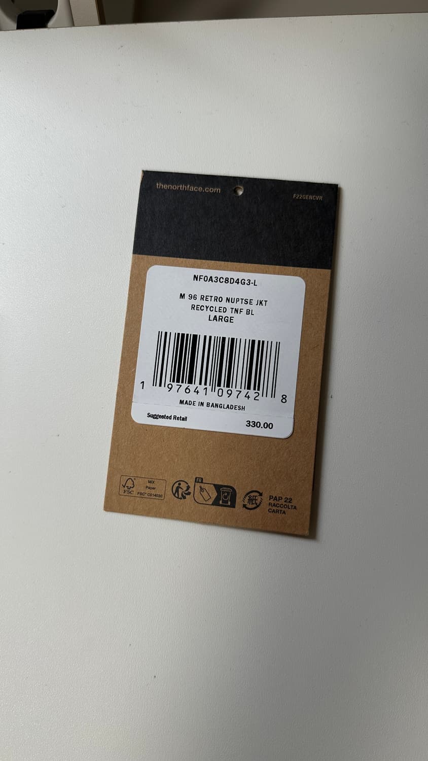 [L] 노스페이스 1996 레트로 눕시 tnf 블랙 상품이미지7