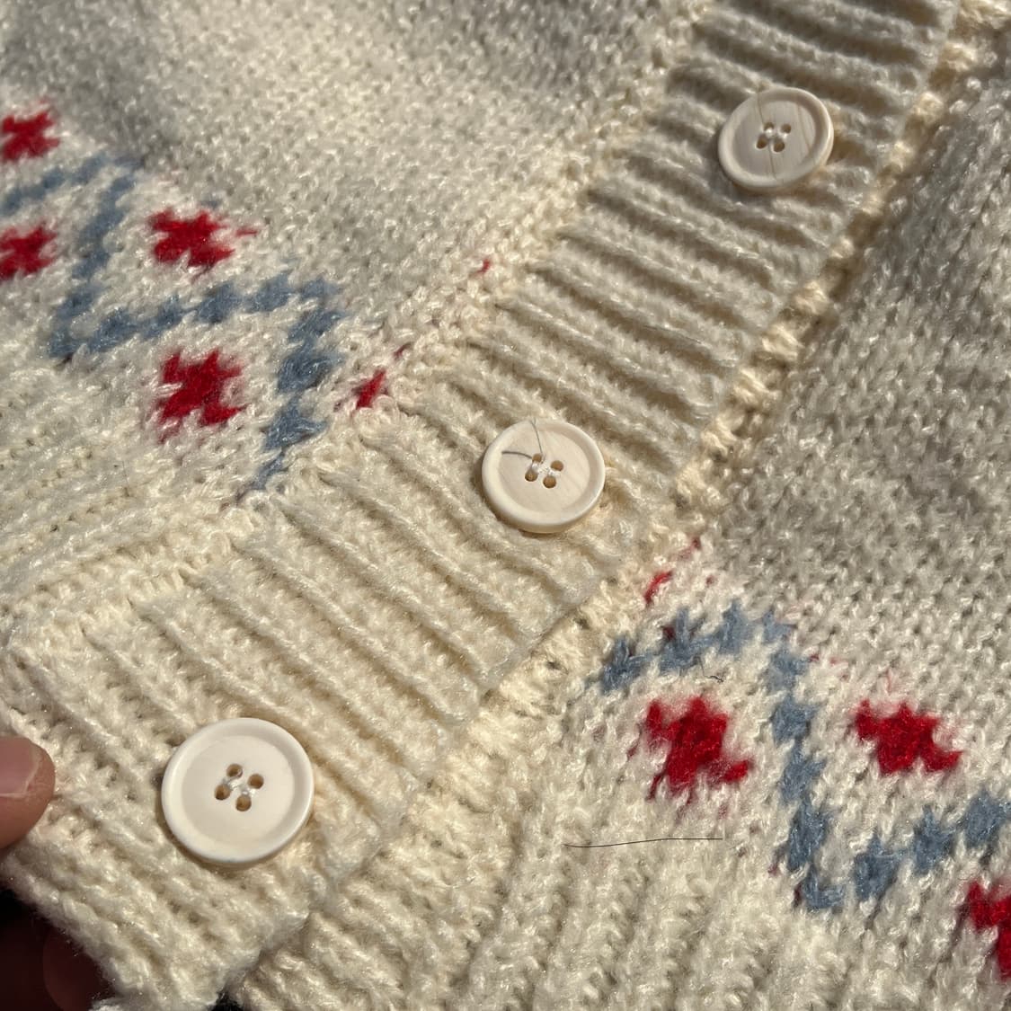 Muni:r Nordic pattern Cardigan 상품이미지7