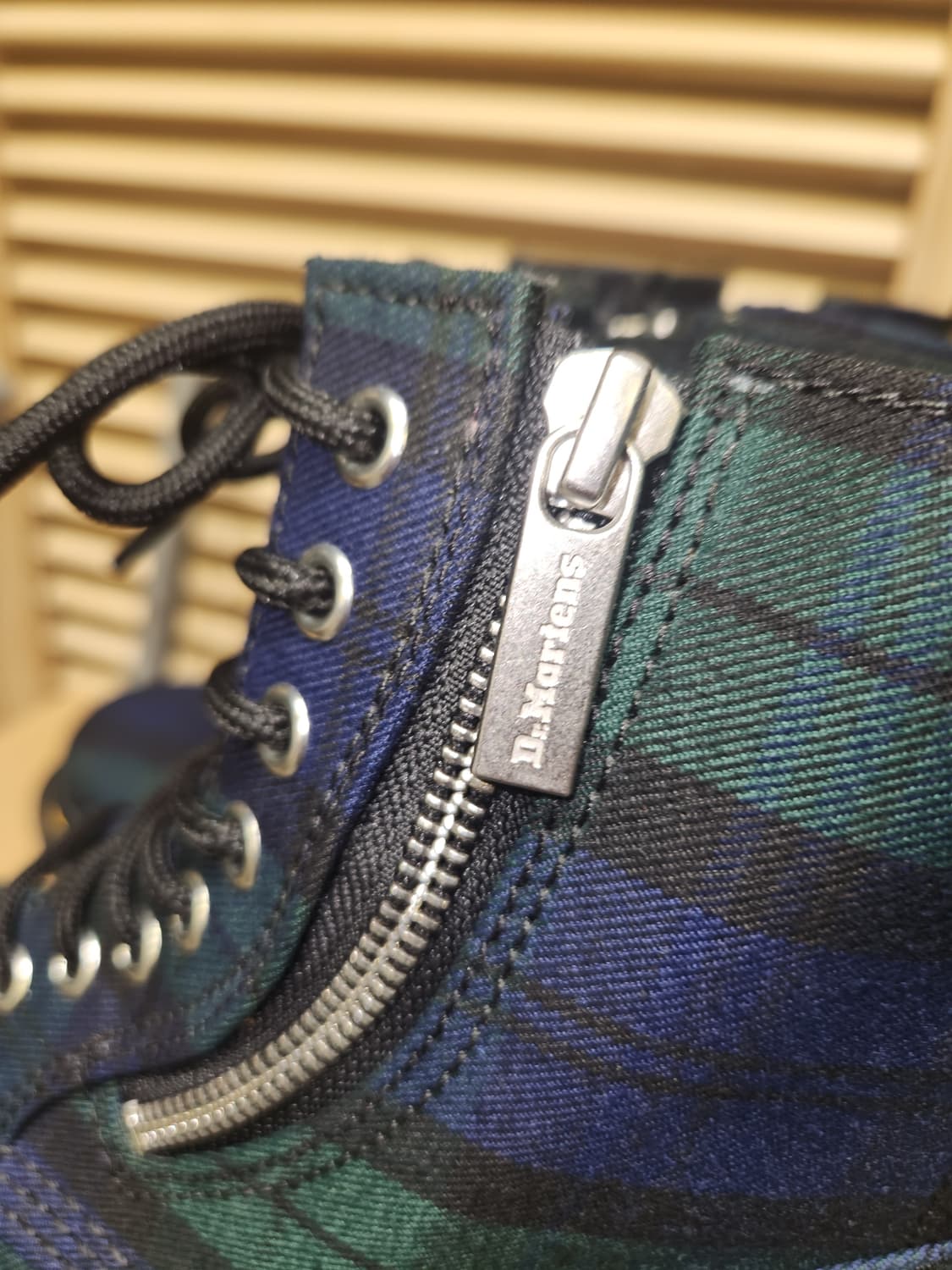 [희귀] 닥터마틴 1460 집 블랙 워치 타탄 (UK4/230) 상품이미지7