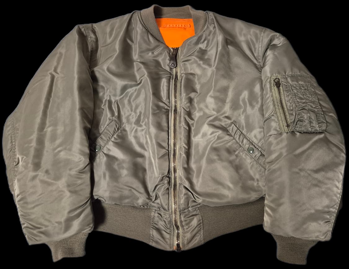 [XL] 알파인더스트리 정밀복각 1968 ma-1 세이지 그린 데드스탁급 상품이미지1