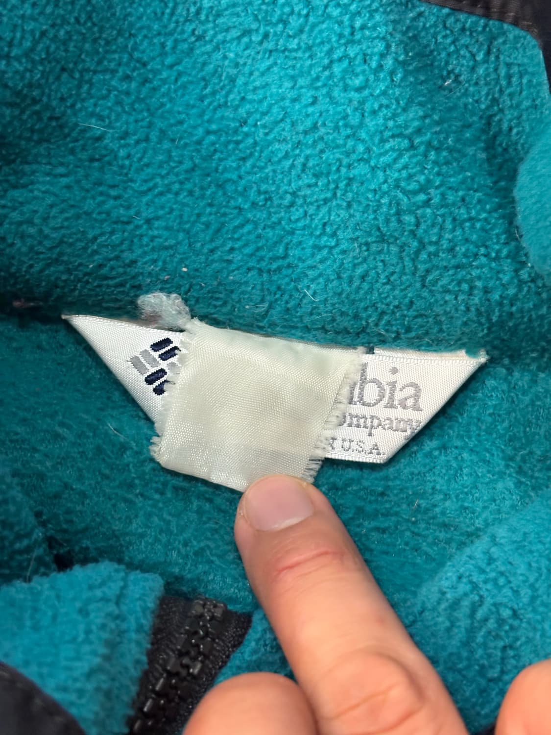 [XL] 90s USA 콜롬비아 아즈텍 플리스 후리스 상품이미지5