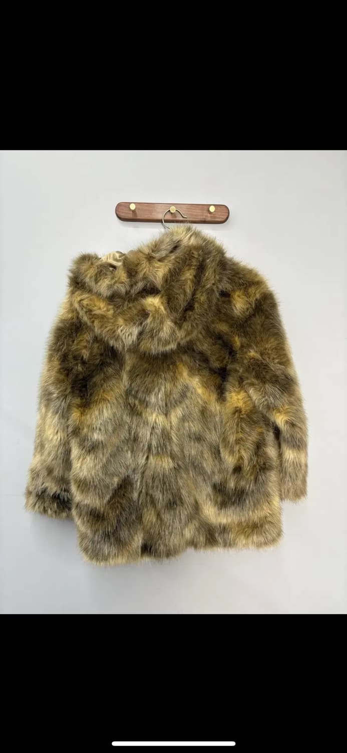 파르티멘토우먼 후디드더플 퍼 코트 믹스 브라운 H1554 상품이미지4