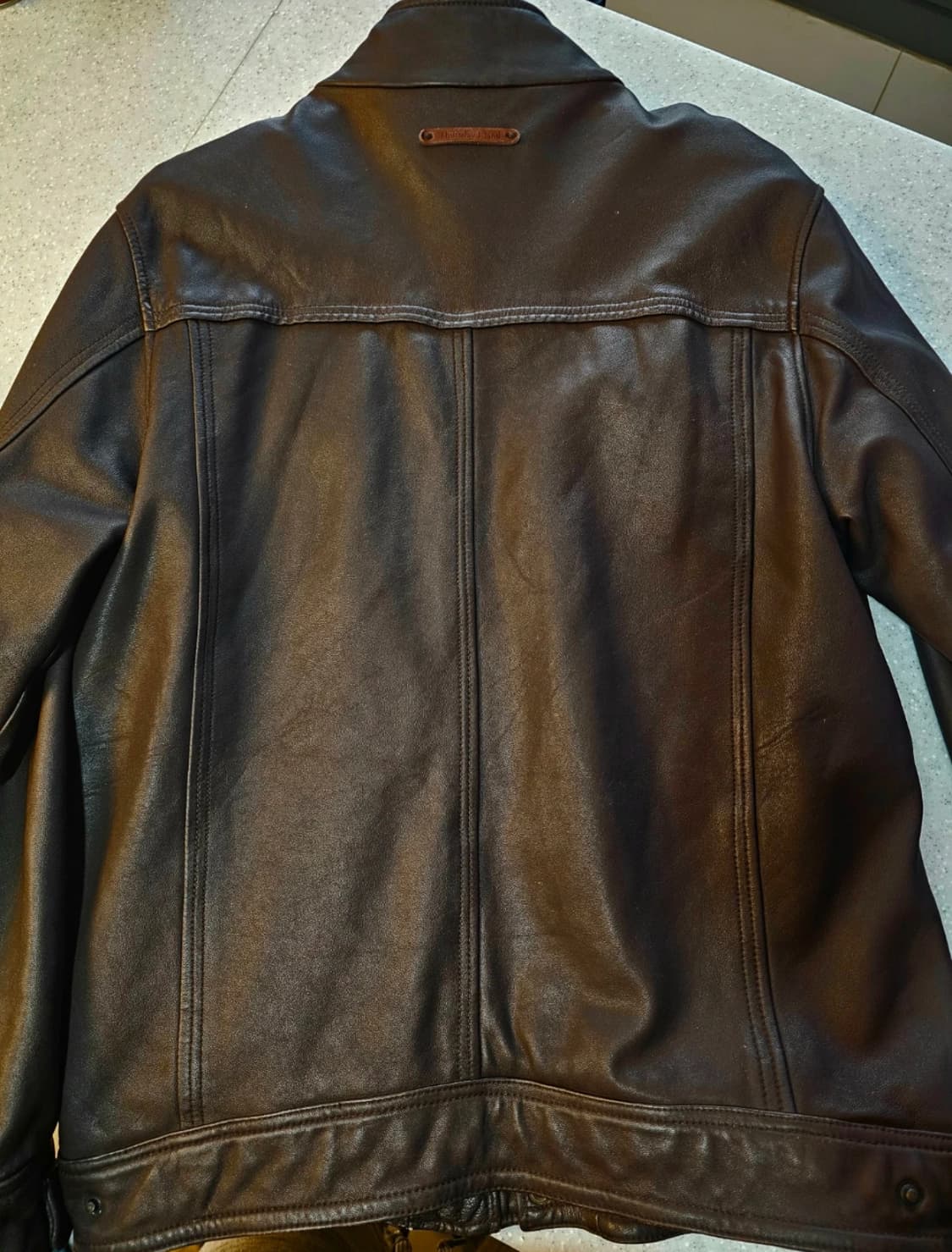 천연양가죽 100%  레더자켓 L 100~105 상품이미지3