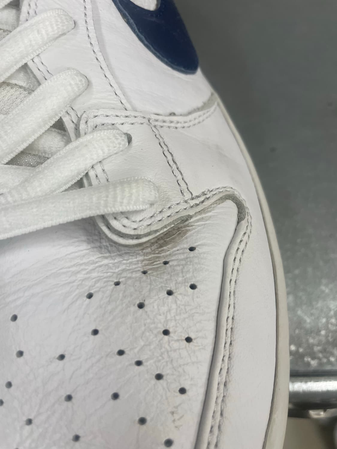 나이키 SB 덩크 로우 프로 ISO 오렌지 라벨 화이트 네이비 290 상품이미지8