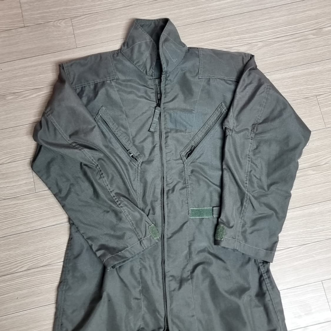 미군 방염 항공 점프 슈트 작업복 올인원 카키(100-105) 상품이미지3