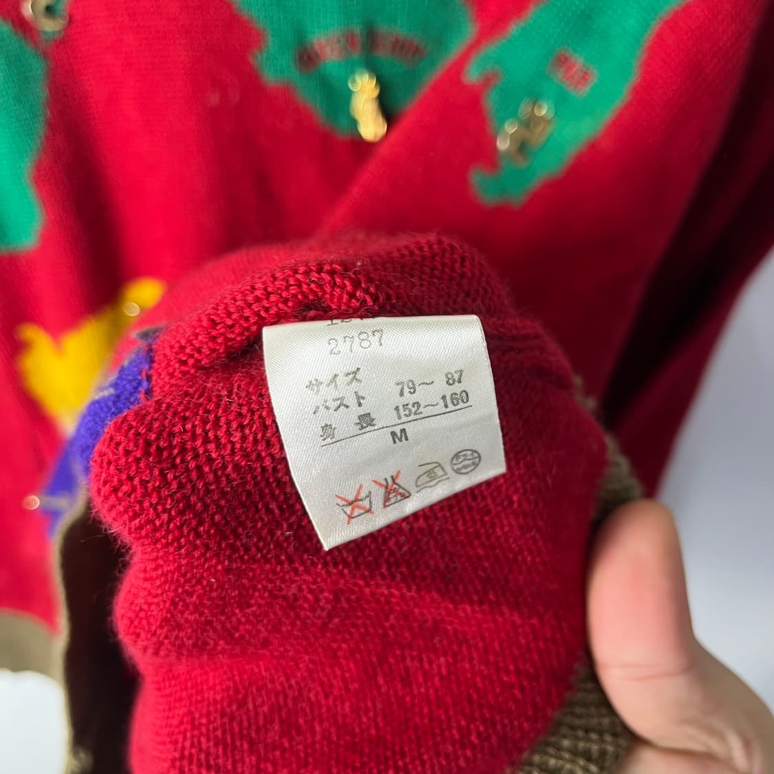[JPN] 빈티지 크리스마스 니트 상품이미지5