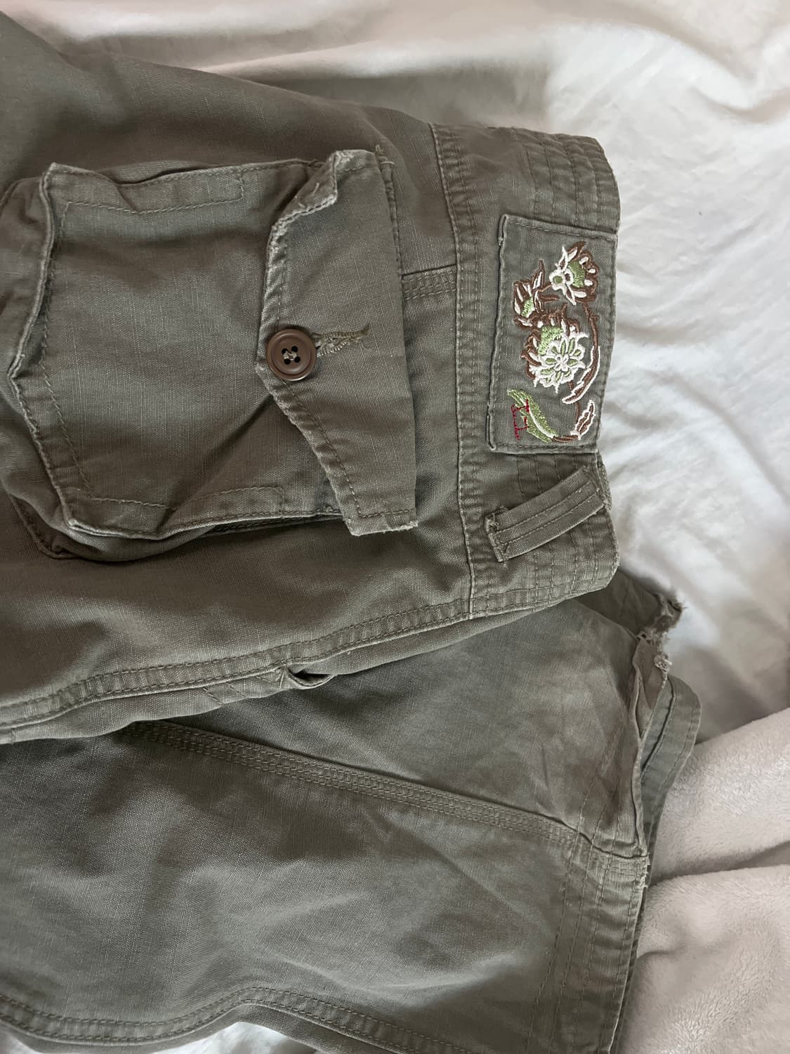 y2k 빈티지 카고 바지 상품이미지2