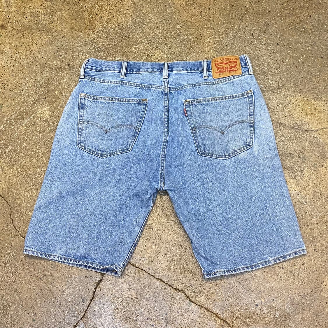 미국 빈티지 리바이스 505 연청바지 38size 상품이미지5