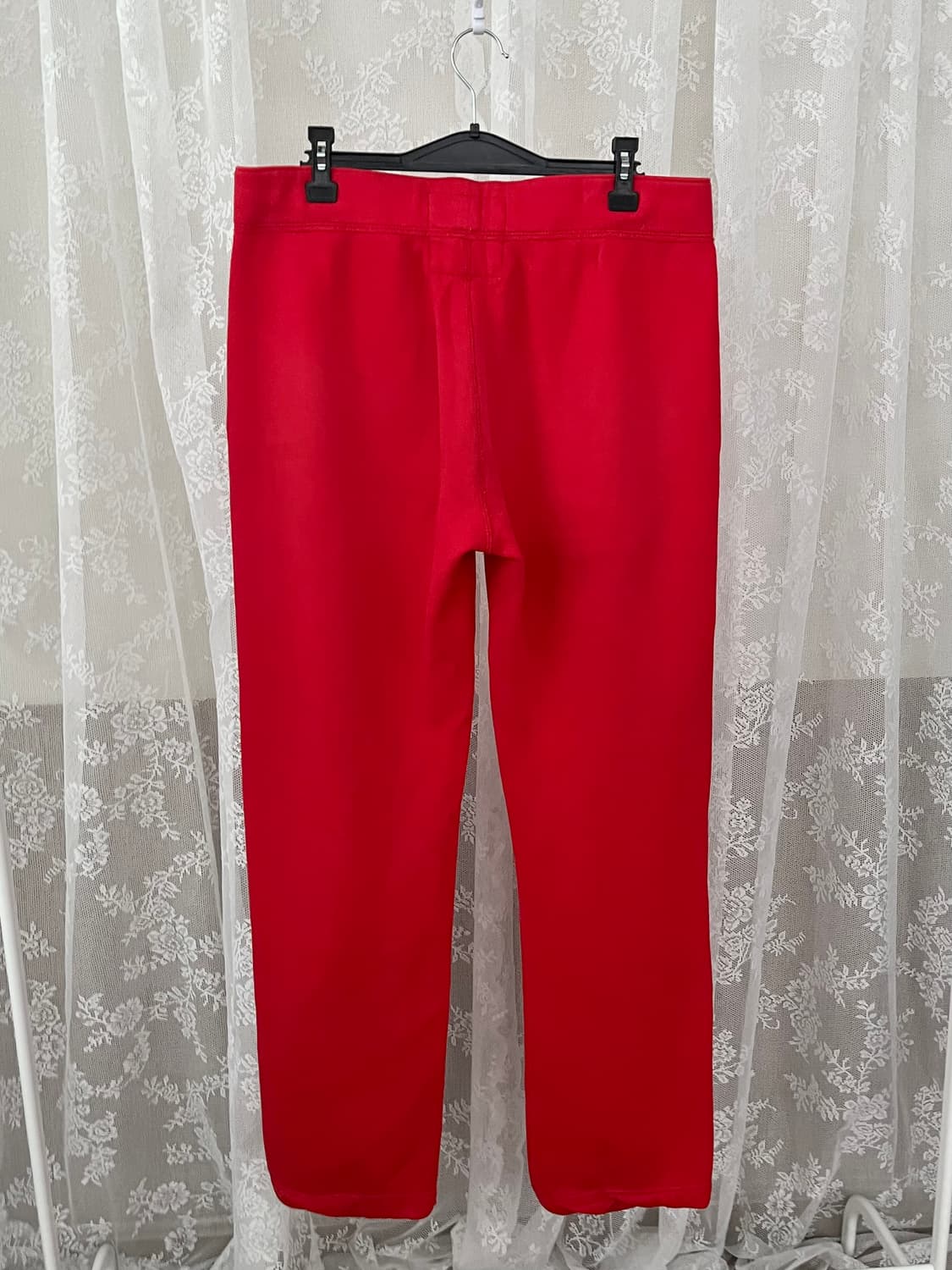 S) 홀리스터 기모 트레이닝 팬츠 레드 상품이미지2