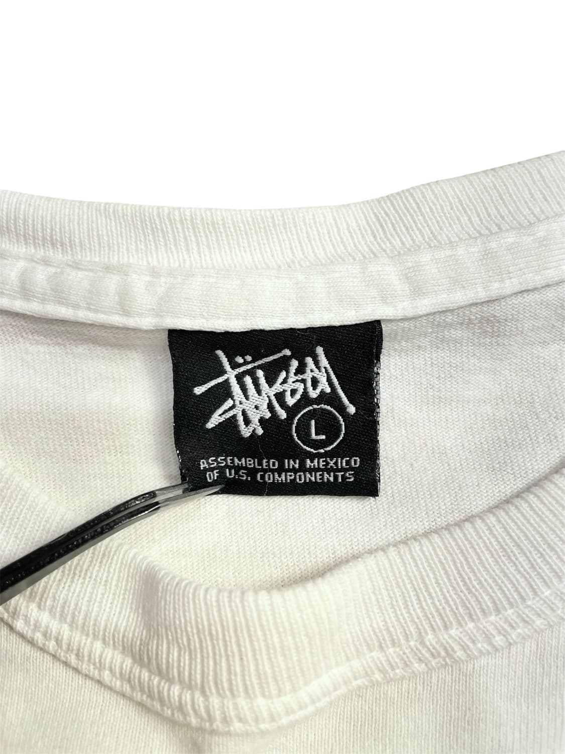  00’s stussy 아이보리 긴팔 티셔츠 L  상품이미지5