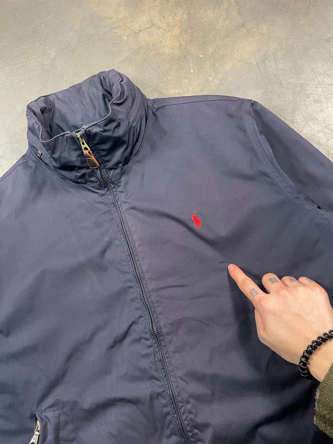 폴로 나일론 블루종 자켓 상품이미지4