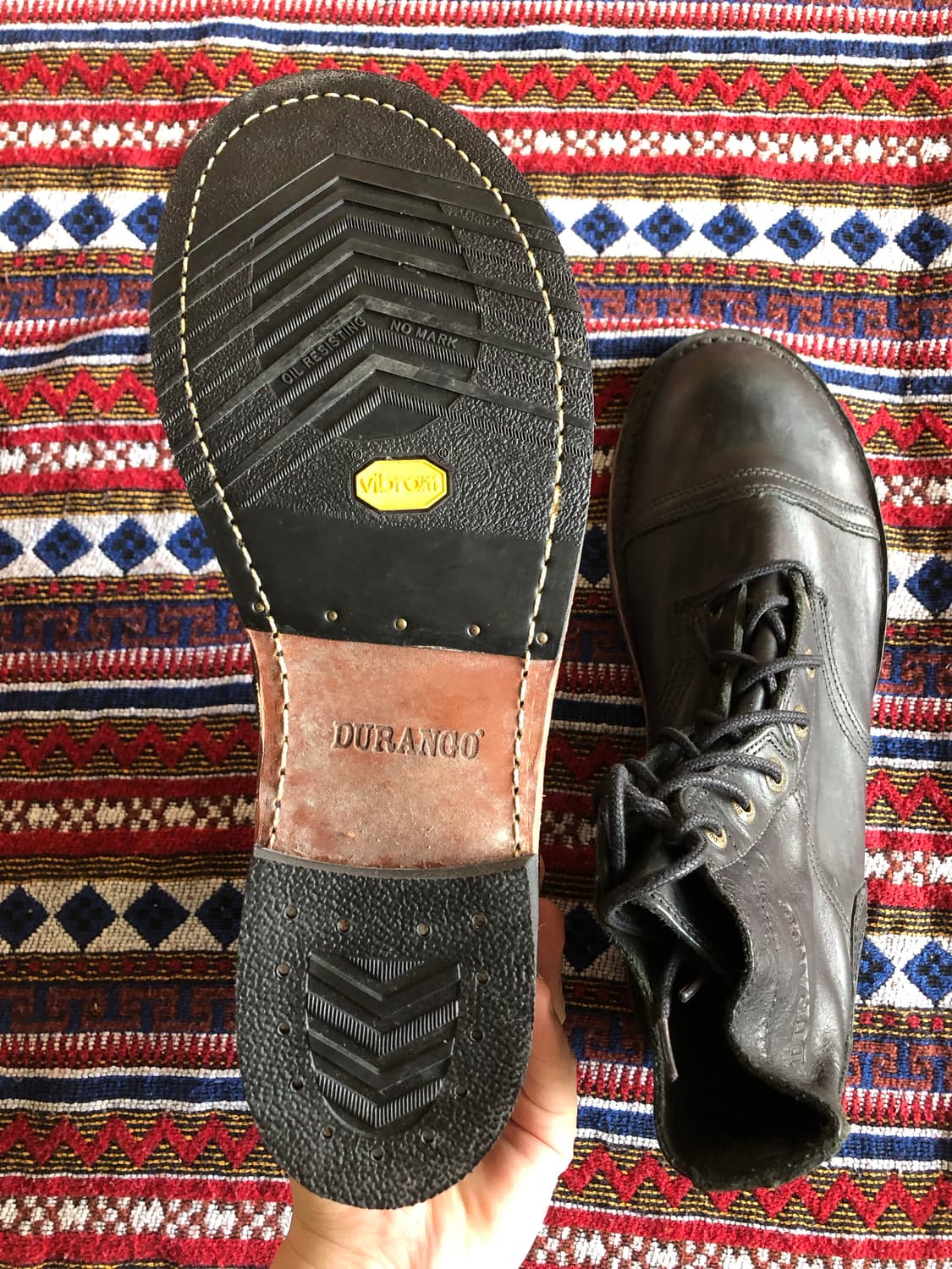 듀랑고 캡토 부츠 블랙290 상품이미지5