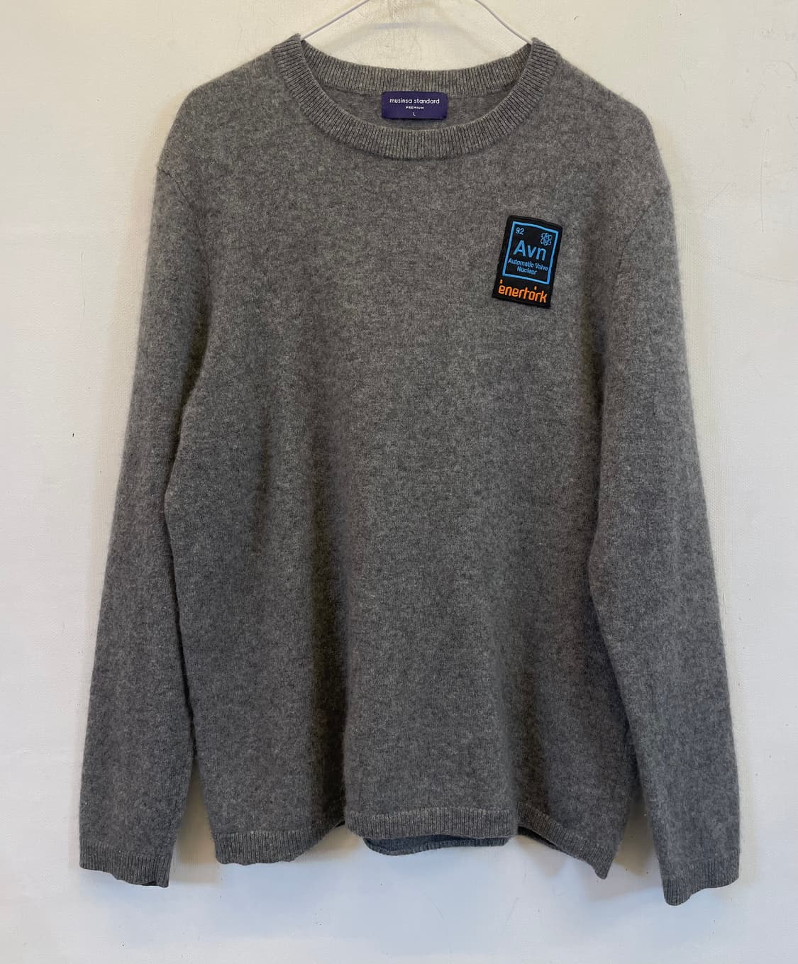 무신사 프리미엄 캐시미어니트:) 캐시미어100 니트 상품이미지1