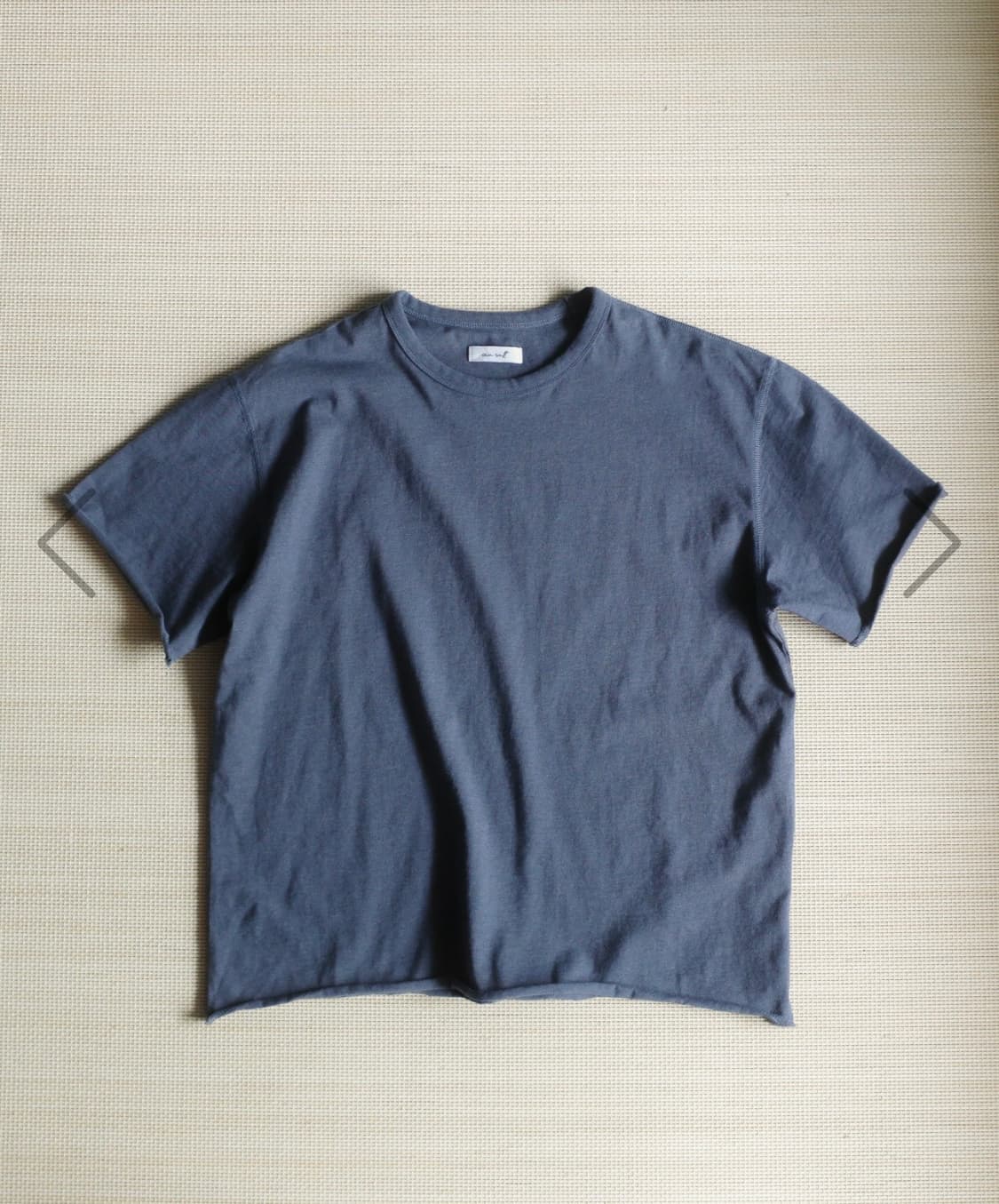 Seasalt Loop hem tee ( melange navy ) 상품이미지1