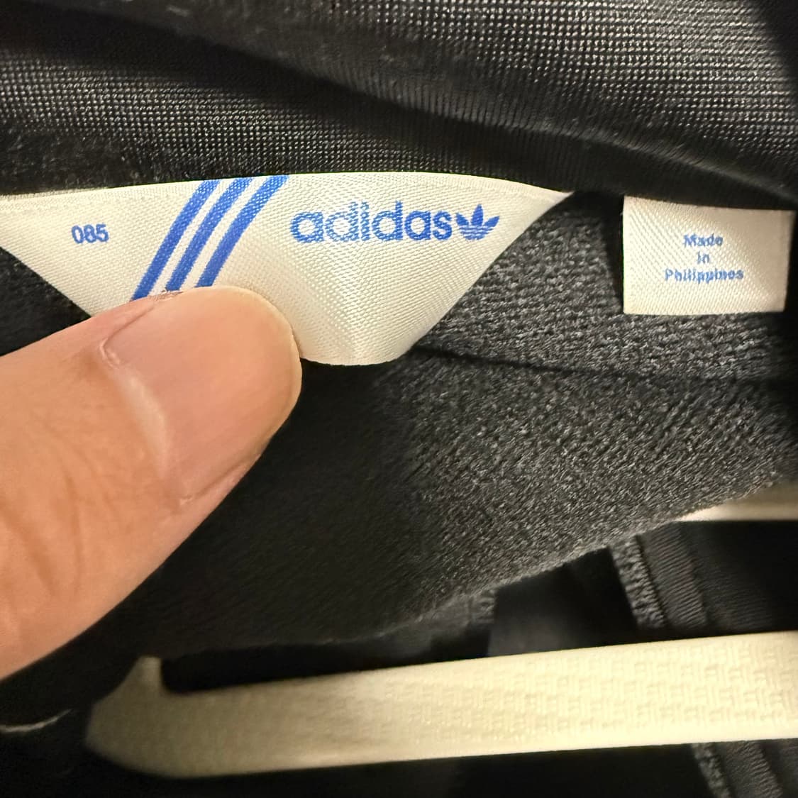 아디다스 파이어버드 백로고 져지 블랙화이트 85 상품이미지3