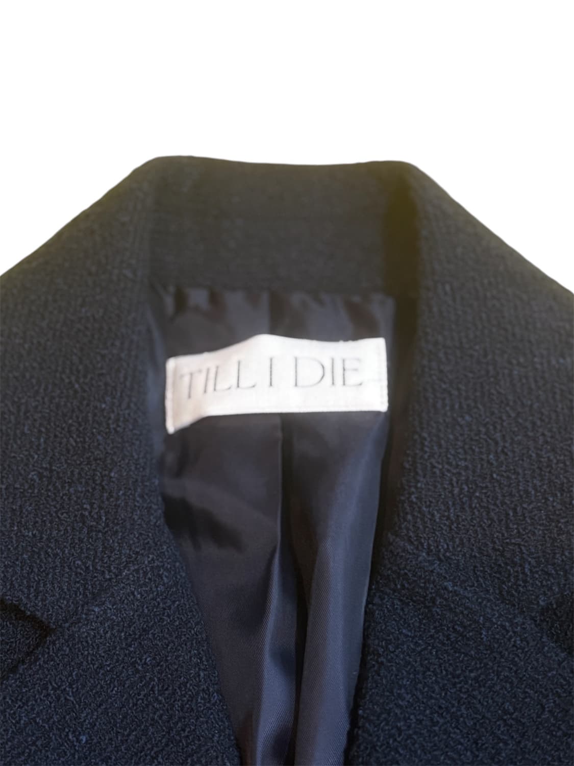 틸아이다이 그레이스 트위드 자켓 네이비 상품이미지2