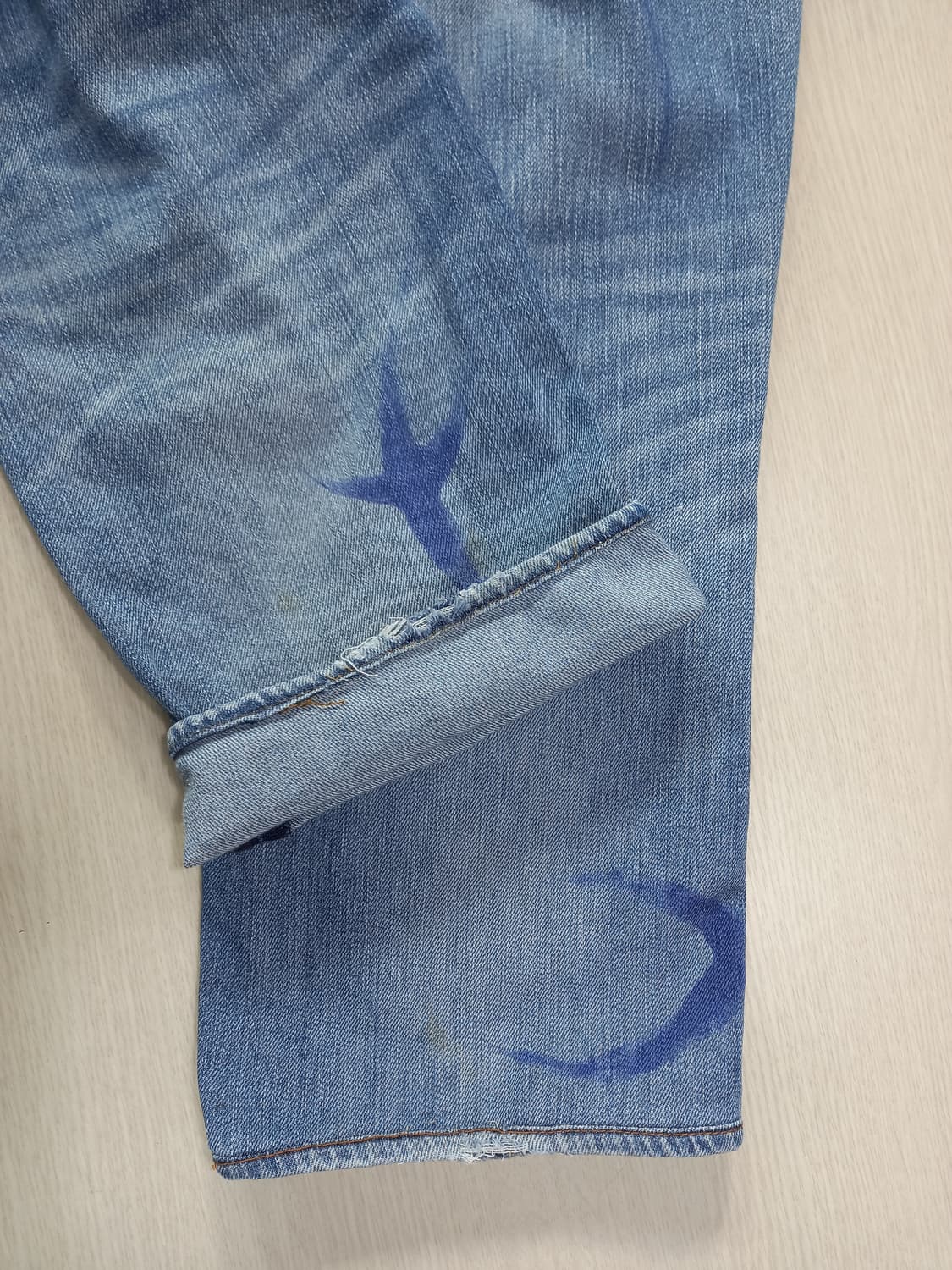 36 리바이스511 워싱 스판 슬림일자진 커스텀 36-433 상품이미지6