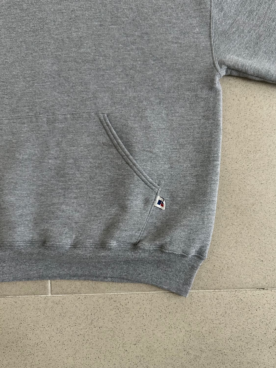 90s 빈티지 러셀 후드 그레이 L USA 상품이미지3