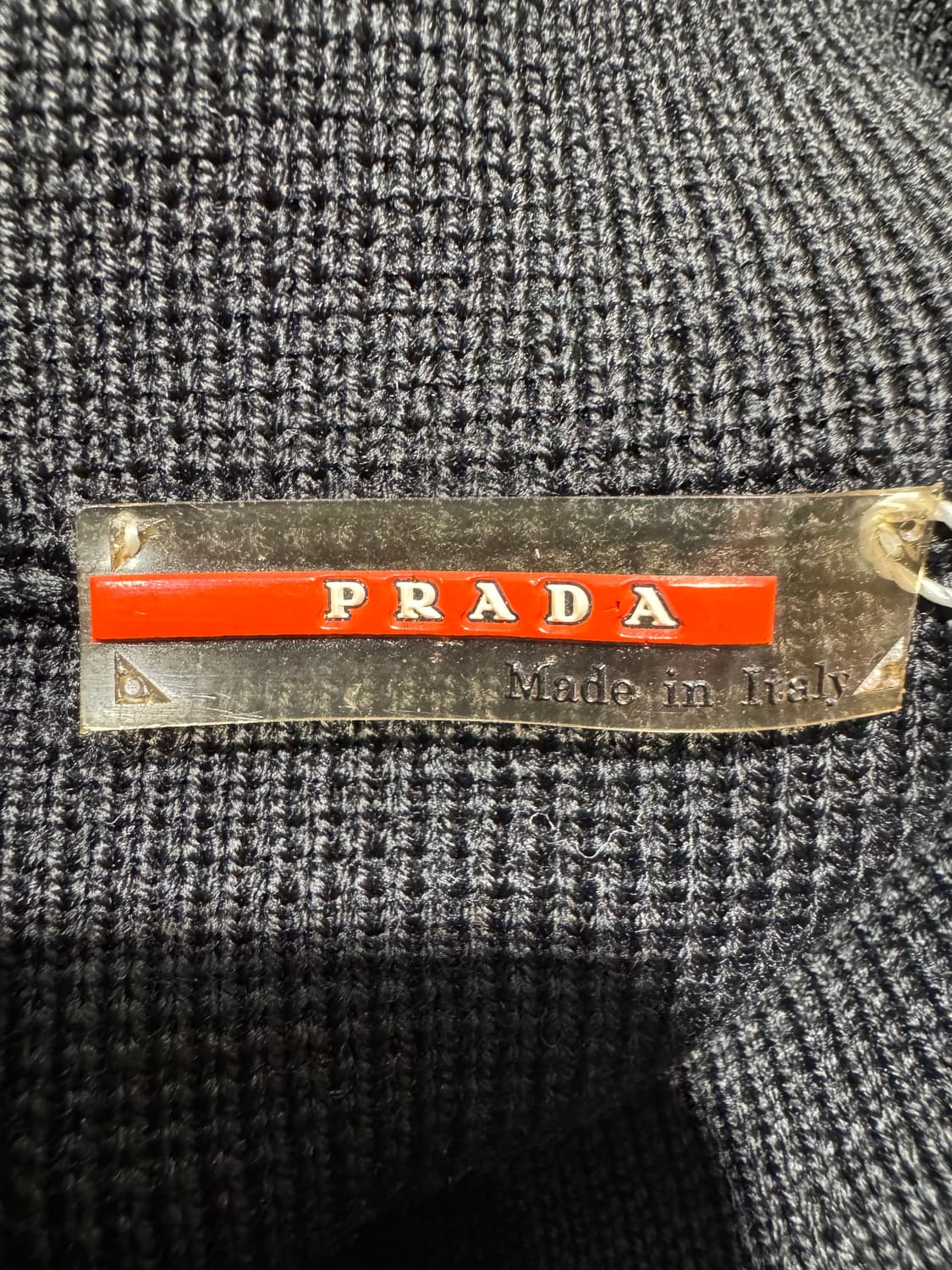 PRADA 프라다 데미지 울 니트 집업 상품이미지5