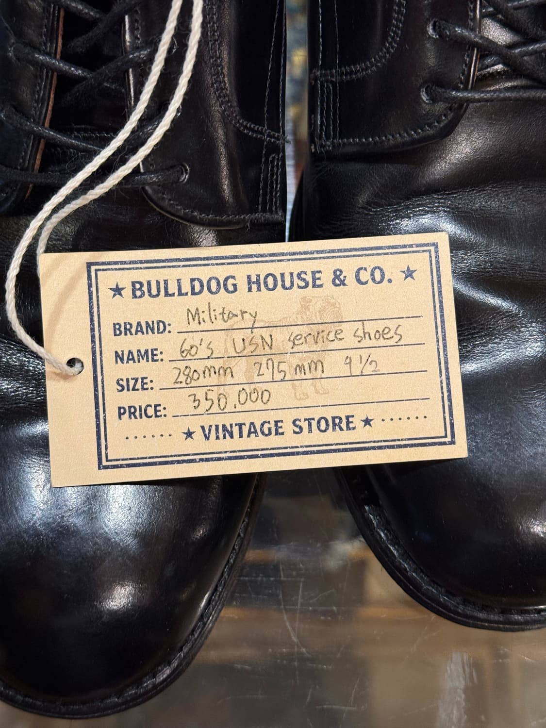오리지널 60s USN Service Shoes (275,9.5) 상품이미지7