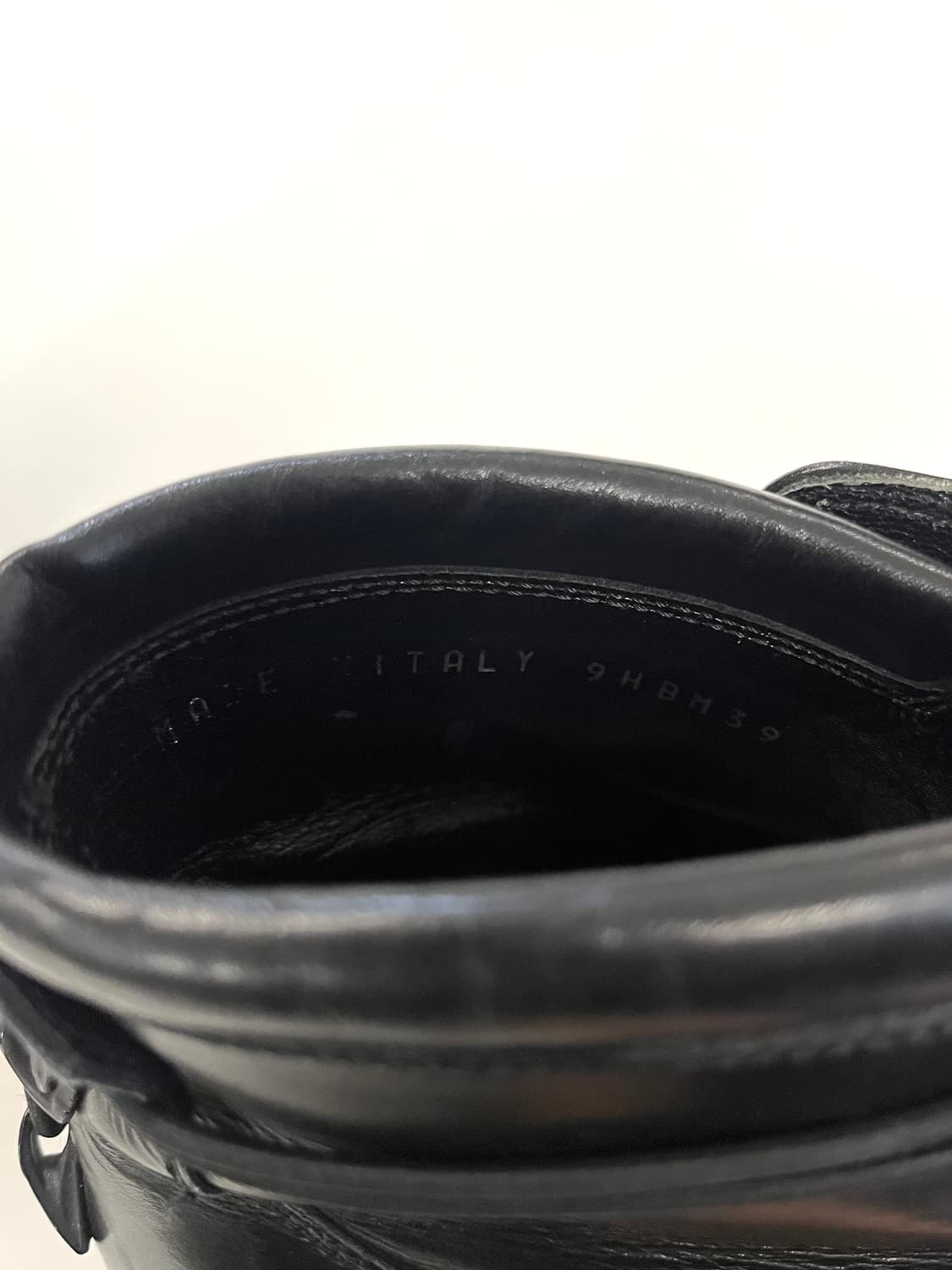 디올 옴므 09FW 크리스 반 아쉐 와이어 레더 부츠 상품이미지7