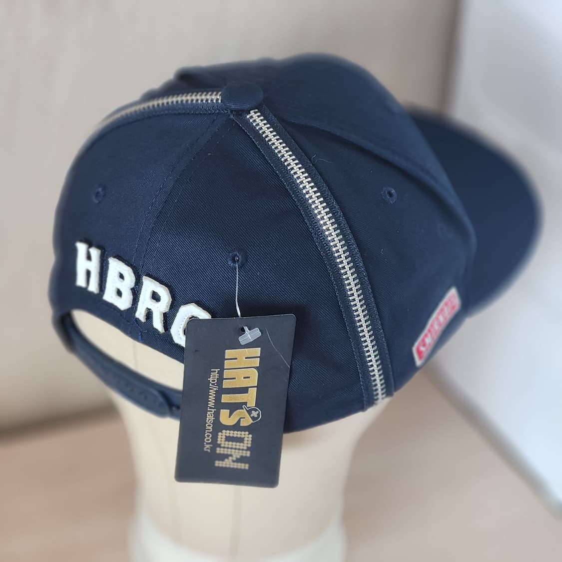 P2-3:🧢 스미노프 × 햇츠온 한정판 콜라보 캡 | 지퍼디테일+레어템 상품이미지6