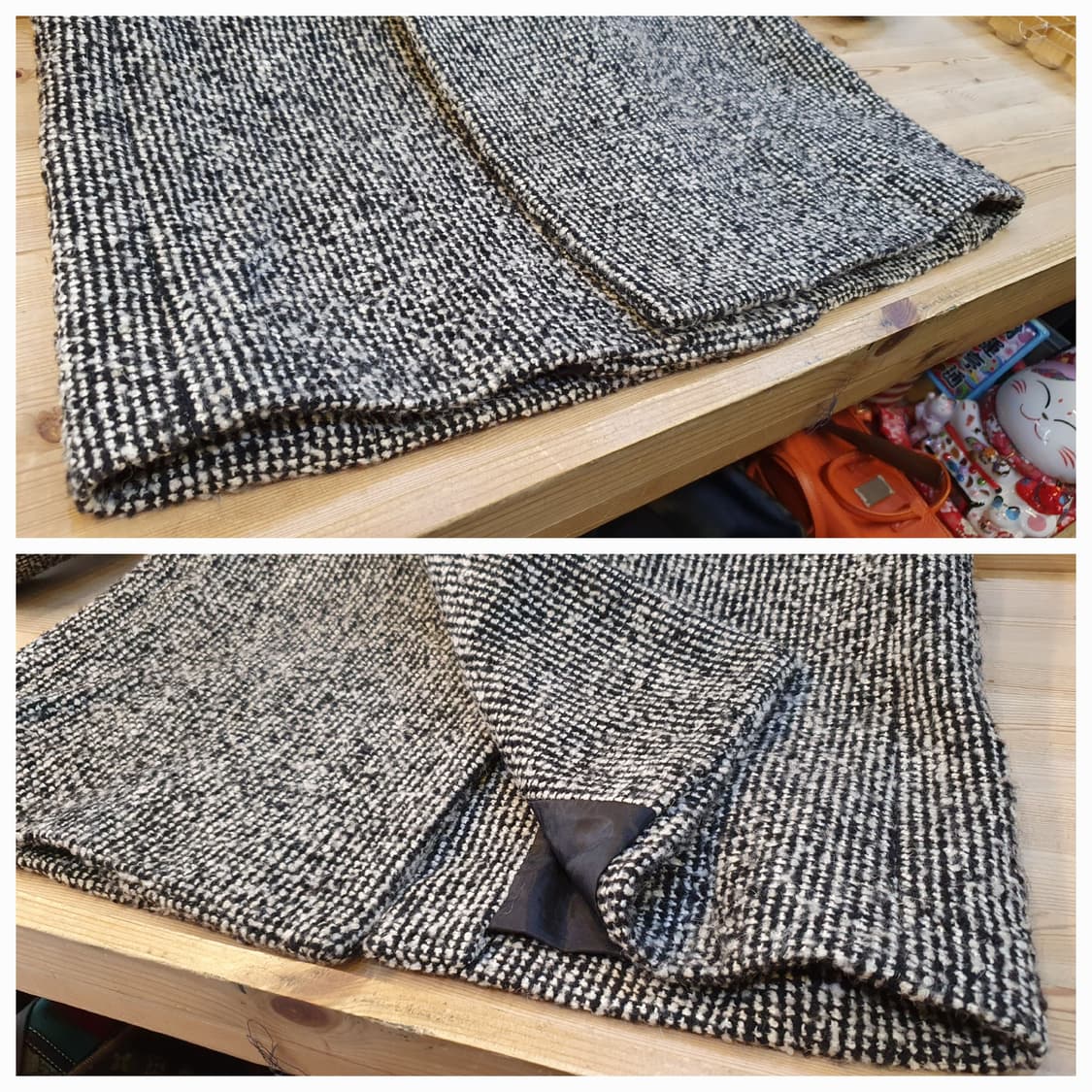 90.부클레 울 코트 상품이미지7