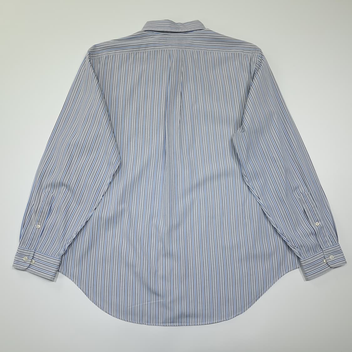 CK070 XL 폴로 00s 블루 멀티 스트라이프 셔츠 남방 상품이미지6