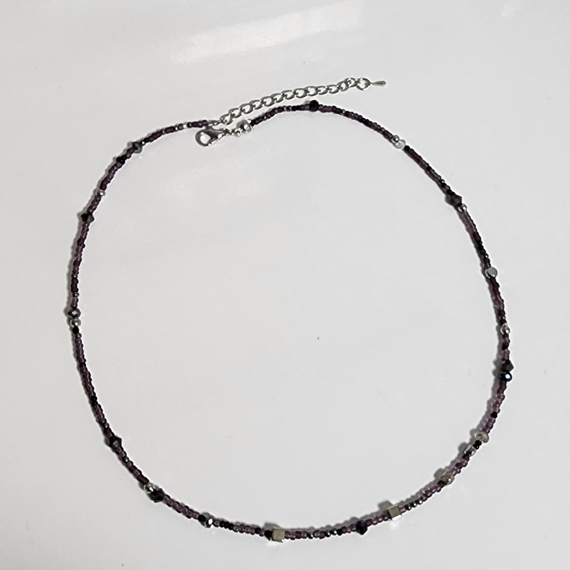 남자 보라 갤럭시 목걸이 상품이미지2