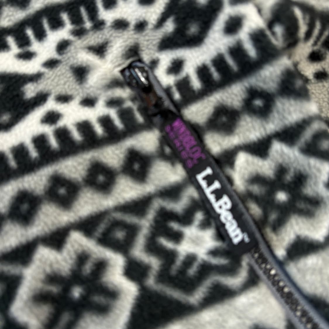 90s L.L.bean 90년대 생산 엘엘빈 아즈텍 플리스 신칠라 상품이미지6