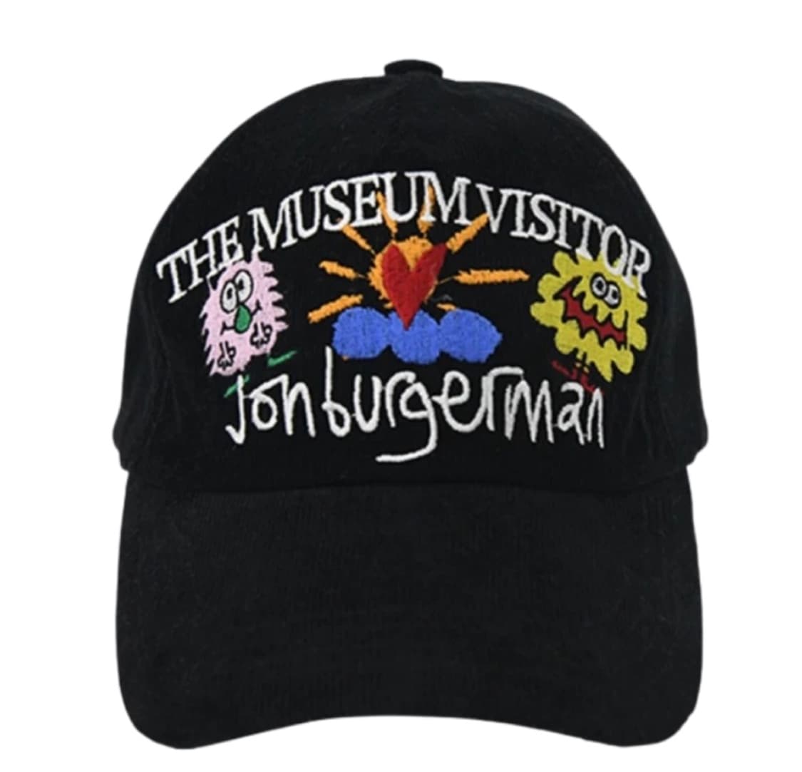 더뮤지엄비지터X존버거맨 모자 판매합니다. 상품이미지5