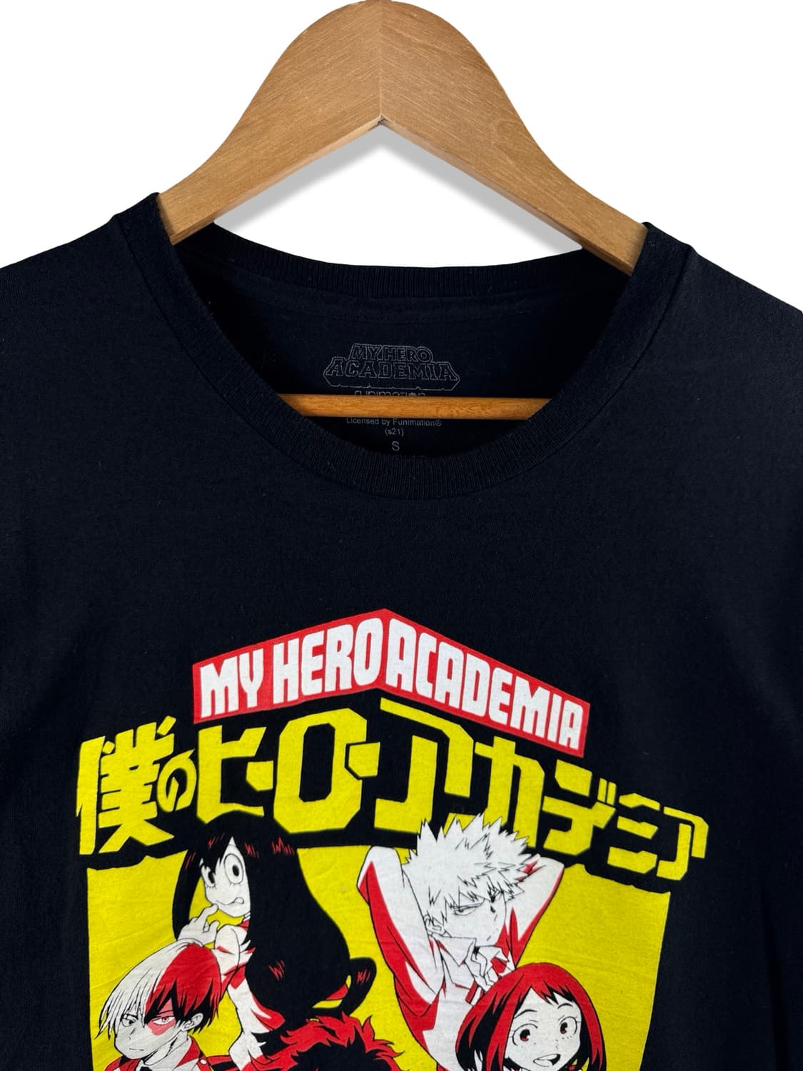 나의히어로 아카데미아 사이드로고 프린팅 롱슬리브2330 상품이미지3