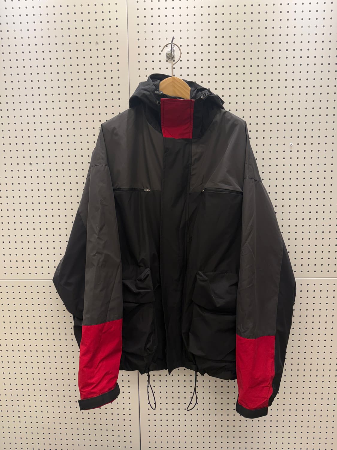 그레일즈 컬러블럭 쉘 자켓 U380 상품이미지2