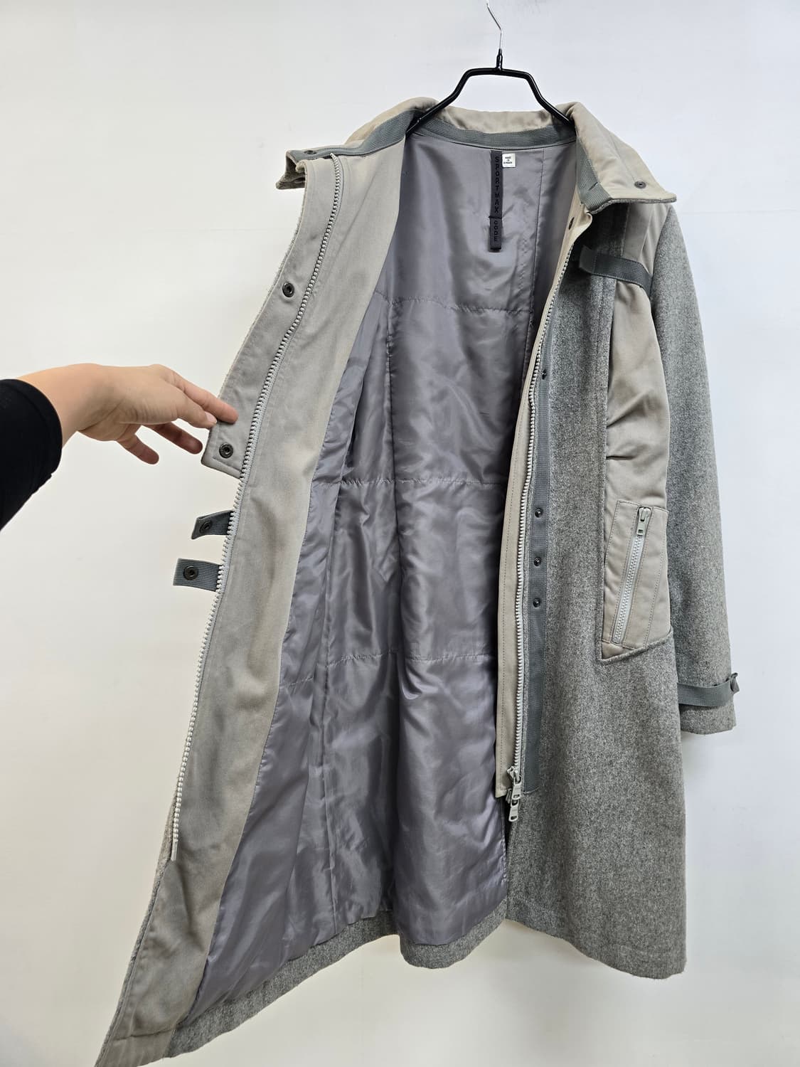 막스마라 sportmax 테크니컬 울 코트 상품이미지8