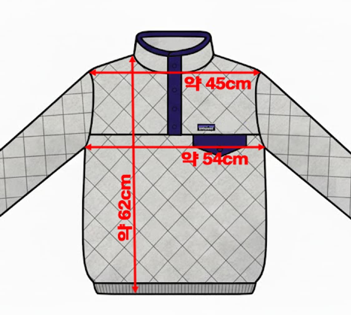 파타고니아 오가닉 코튼 퀼트 스냅-t 풀오버 스웨터 S 상품이미지8