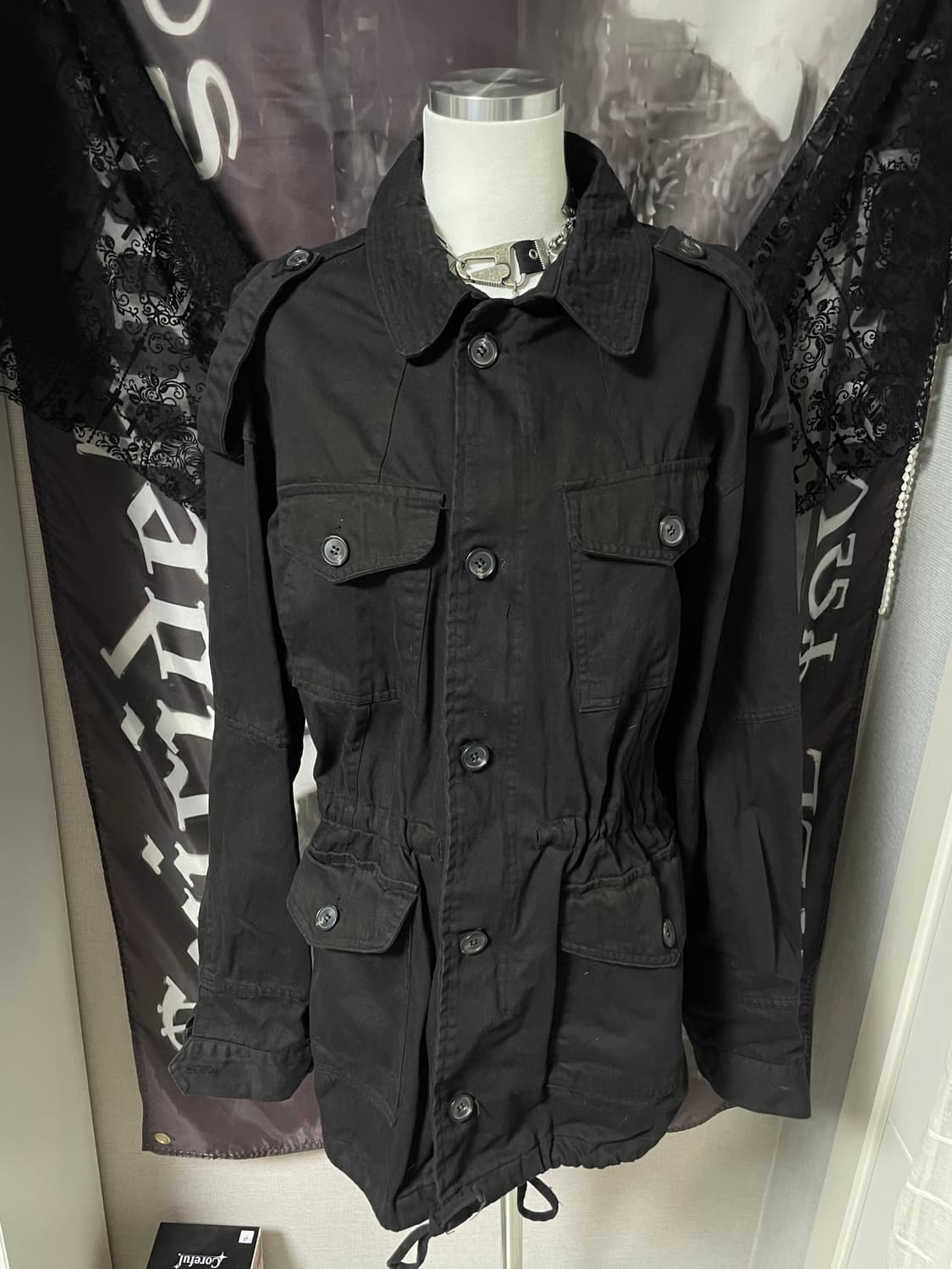 2010야상점퍼버커루st고스펑크다크웨어락시크유니섹스코르티스 상품이미지5