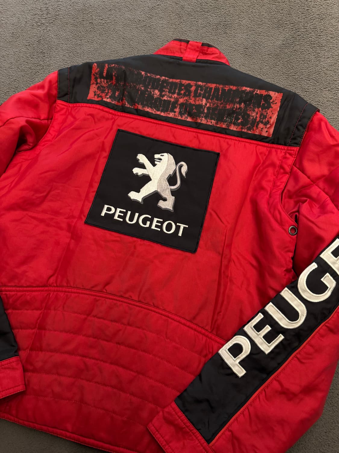 르꼬끄 x 푸조 빈티지 레이싱 자켓 처분  상품이미지2