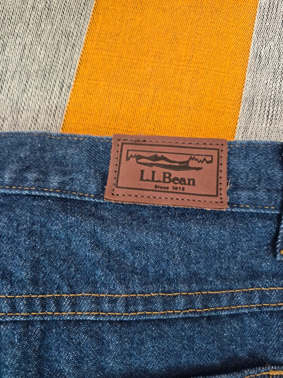 엘엘빈 LL Bean 104731 내추럴핏 데님 33×30 상품이미지4