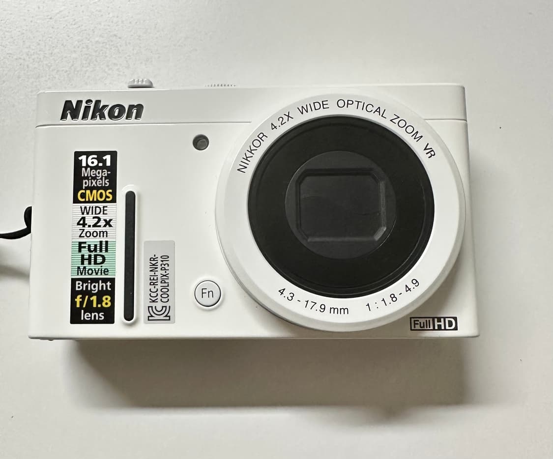 니콘 쿨픽스 Nikon COOLPIX P310화이트 상품이미지1