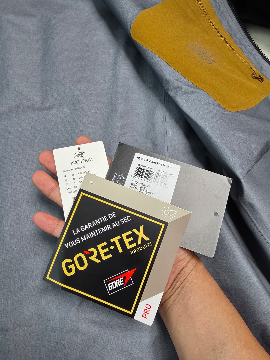 아크테릭스 알파SV 블랙(L)팝니다 상품이미지6