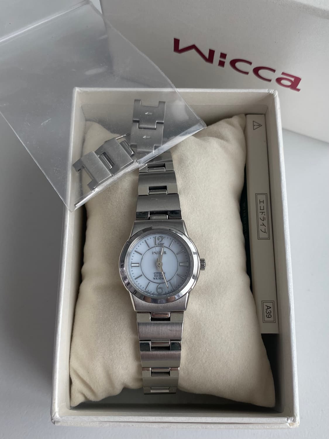 Citizen 시티즌 Eco-drive 에코드라이브 쿼츠 아이스블루 상품이미지3