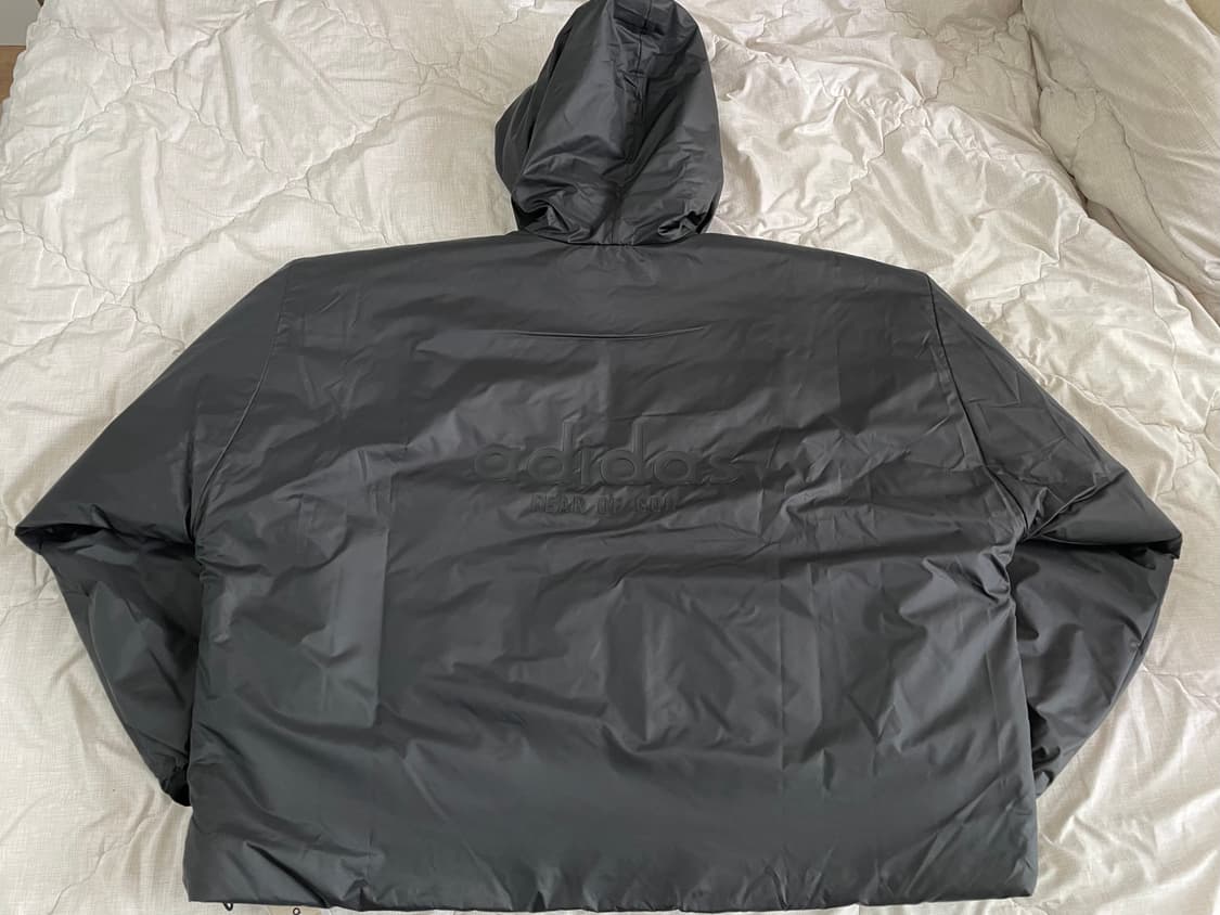 피어오브갓 아디다스 애슬레틱 푸퍼 자켓 블랙 상품이미지7